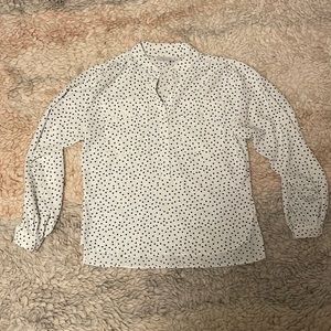 TOPSHOP Heart Blouse 🖤